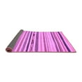 thumbnail image 2 of Ahgly Company Indoor Square Abstract Purple Modern Area Rugs, 3' Square, 2 of 4