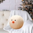 thumbnail image 5 of Hwkond Couch Pillows Cute Snowball Bun Pillow Toy Little Snowman Doll Children's Soothing Cloth Doll Girl Birthday Gift,WhiteM, 5 of 5