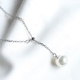 thumbnail image 1 of Zeus Collier Clavicule Chaîne Réglable Fine en Fausse Perle Accessoire de Bijou pour la Saint-Valentin, 1 of 6