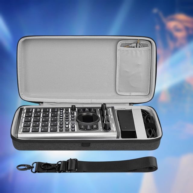 BELOVING Audio Interface Carrying Case Adjustable Shoulder Strap Compact Sampler Case