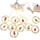 thumbnail image 5 of Ventana Cortina Cadena Luces Hadas Navidad Cortina Luz Para Navidad Hogar Vacaciones Festival Fiesta Boda Dormitorio 138Led Minnieouse HA037308-00, 5 of 6