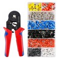 thumbnail image 1 of 1200pcs Wire Crimping Tool Kit Wire Terminals Crimping Connectors Wire End Ferrules - With Crimping Pliers Workhe, 1 of 9