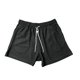thumbnail image 2 of Mens Elástico Pantalones Cortos Moda Casual Encaje Bolsillos de la Cintura, Pantalones Transpirables para Hombres Cortos, 2 of 4