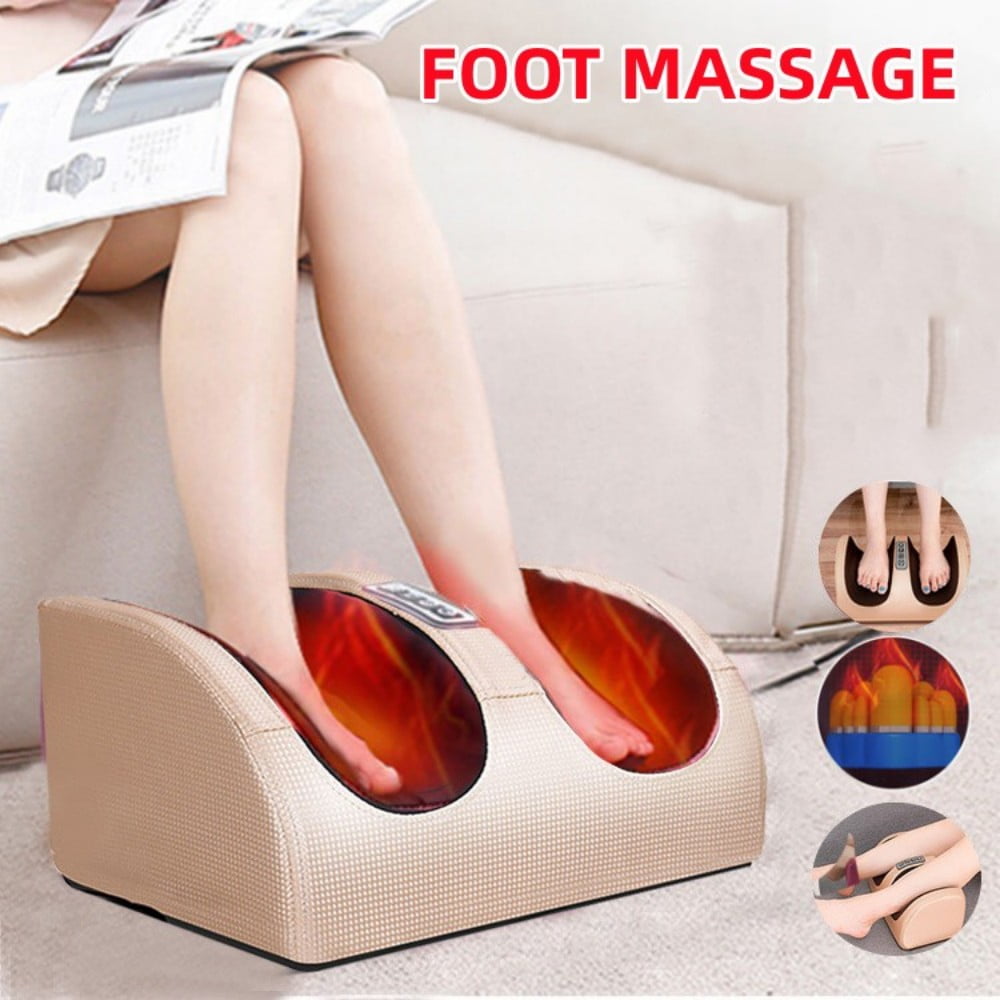 INTBASE Foot Massager with Heat,Chronic Nerve Pain Therapy Spa Gift