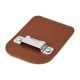 thumbnail image 3 of Soporte para cinta métrica para cinturón. Práctico, ligero, fabricado en cuero sintético PU de gran durabilidad. marrón claro, 3 of 8