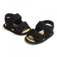 thumbnail image 4 of Stibadium Baby Boys Girls Summer Sandals 2 Straps Anti Slip Soft Sole Beach Infant Shoes Toddler First Walker Newborn Crib Shoes(0-18Months), 4 of 7
