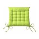 thumbnail image 2 of Cojín para silla - Juego de 4 cojines cuadrados con lazos para sillas de interior o exterior 40 x 40 cm, verde manzana, 2 of 5