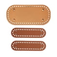 thumbnail image 1 of 3 Uds Endurecido DIY Tejido a Mano Bolsos de Hombro Almohadilla Inferior Inserto Cojín Monedero Bolsa Suministros Marrón Salvador Fondos de totalizador, 1 of 10