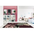 thumbnail image 2 of Linon Trio Mum Hand Tufted Polyester 8'x10' Rug in Black, 2 of 5