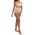 thumbnail image 2 of INSPIRE CHIC Women's High Waist Maternity Briefs Butt Lifter Seamless Comfortable Pregnancy Ladies Panties L Beige, 2 of 4