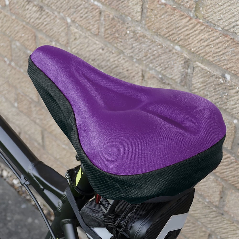 Bikeroo Large Bike Seat Cushion Wide Gel Soft Pad Most Comfortable 