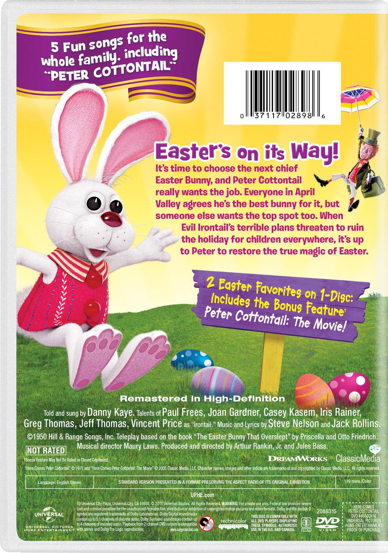 Here Comes Peter Cottontail (DVD) - Walmart.com