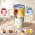 thumbnail image 6 of 20OZ Unicorn Themed Cup with Handle Insulated Stainless Steel Mug Ideal Gifts for Women Unicorn Enthusiasts Suitable for Birthday Christmas and Brunch with Friends, 6 of 6