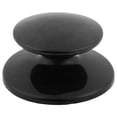 thumbnail image 1 of Reemplazo de tapa de pomo de olla de plástico para cocina Uxcell, negro, 1 of 5