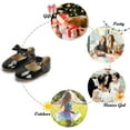 thumbnail image 5 of Toddler Flower Girl Dress Shoes - Girl Ballet Flats Party School Shoes Wedding, 5 of 6