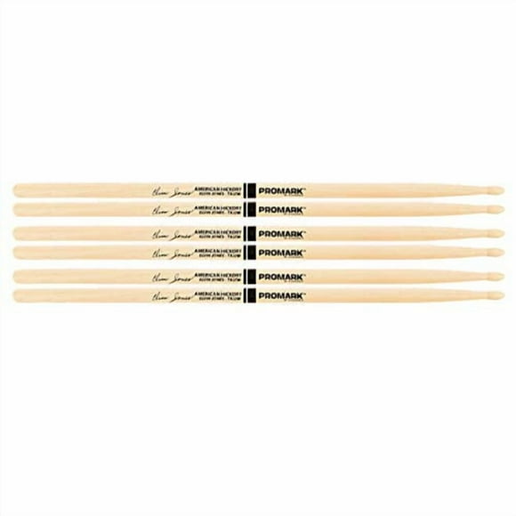 3 PACK ProMark Elvin Jones Jazz Baguettes en Bois Hickory TXJZW-3