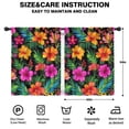 thumbnail image 2 of Blackout Kids Curtains,Pioneer Flower Childrens Insulated Curtains Set Of 2,Bedroom Essentials,Toddler Room Decor 42x54in(106x137cm), 2 of 4