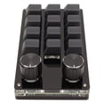 thumbnail image 3 of Clavier de Jeu Mini, Clavier de Jeu Programmable de 12 Touches Construction Robuste de Clavier de Jeu, 3 of 14