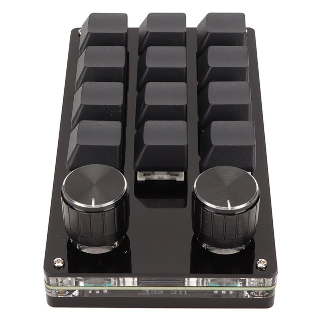 Mini Teclado ANGGREK Teclado Para Juegos De 12 Teclas Conexión Por Cable Retroiluminación RGB