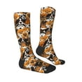 thumbnail image 3 of Balery Dogs Different Breeds Printed Novelty Socks Men's Women's Crew Socks Sports Socks Knee High Socks Cotton Socks Quirky and Cool Socks, 3 of 9