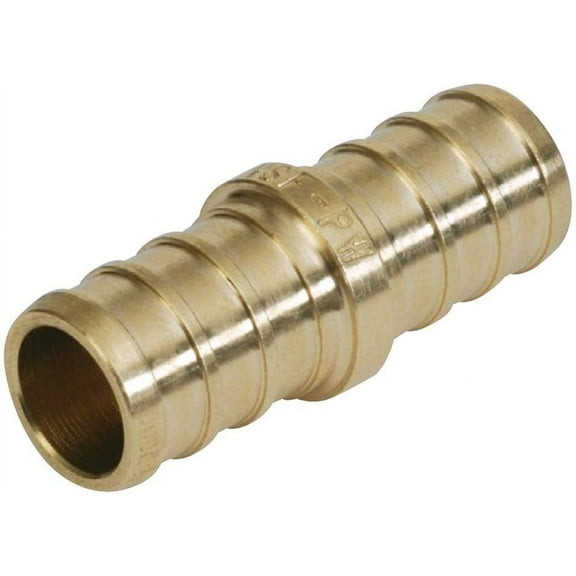 SharkBite Brass Pex Barb Coupling - 1-Inch x 1-Inch