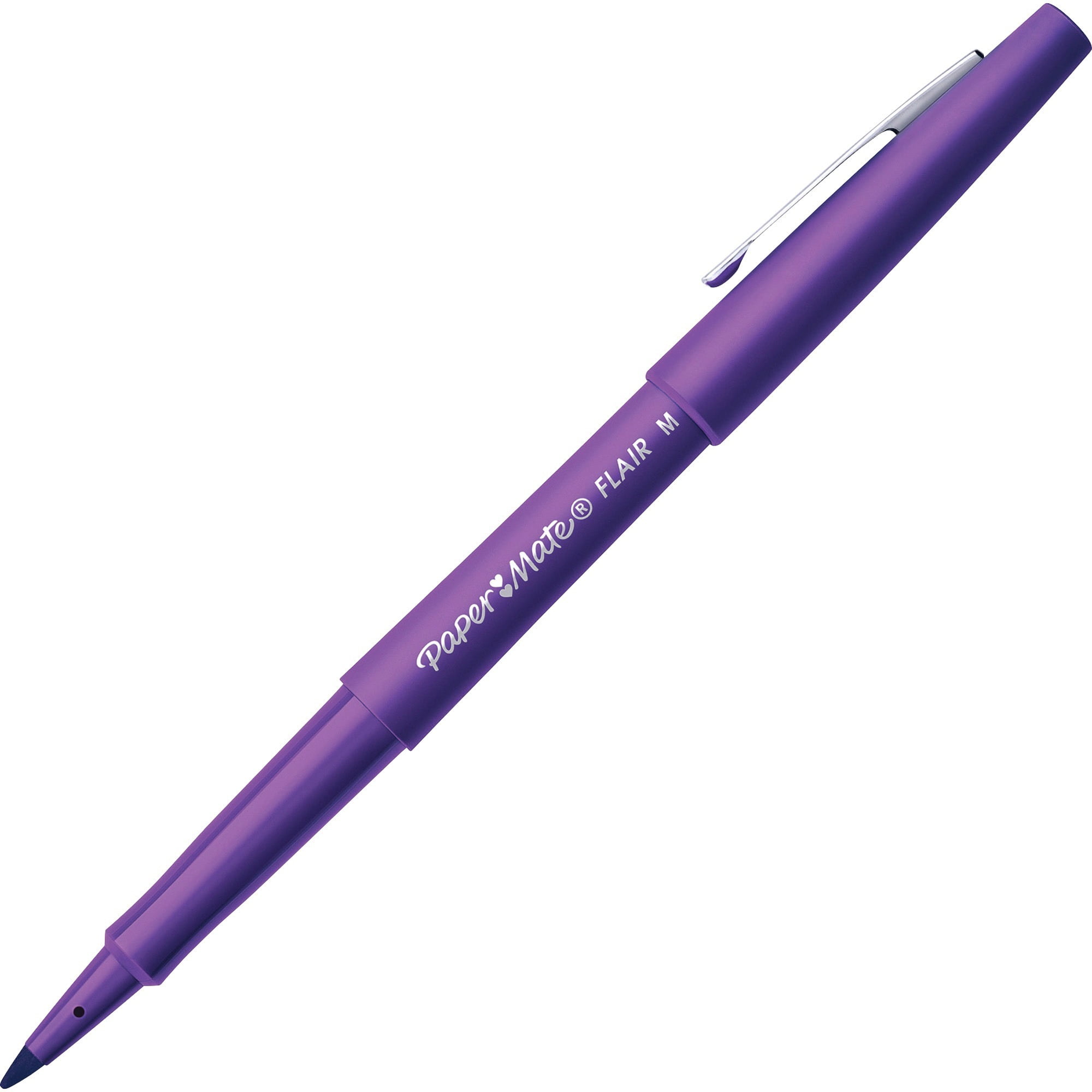 Paper Mate Point Guard Flair Stick Pen Purple Med 1 Dozen Pap8450152 for sale online 