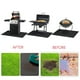 thumbnail image 4 of Fiudx Tapete para Parrilla, Mesa Cúbica de Fibra de Vidrio Ignífuga, Almohadilla Resistente Al Calor, Tapete para Parrilla de Exterior Resistente Al Aceite, Protector de Estufa para Uso En Interior,, 4 of 7