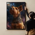 thumbnail image 6 of Welsh Terrier Space Poster Wall Art Funny Dog - Welsh Terrier Dog Canvas Wall Art For Bedroom Decor - Gifts For Men - Gifts For Men, 6 of 6