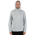 thumbnail image 5 of Realtree Men's Long Sleeve Performance Fishing Hoodie, Metal Gray, 3XL, 5 of 9