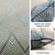 thumbnail image 3 of Almohada ondulada de jacquard sólido simple y moderna, 3 of 6