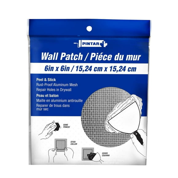 15,24cm x 15,24cm Piéce du Mur Peau et Baton Piéce du Mur