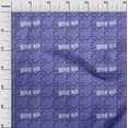 thumbnail image 3 of oneOone Velvet Medium Purple Fabric Travel Craft Projects Decor Fabric Printed By The Yard 58 Inch Wide, 3 of 5