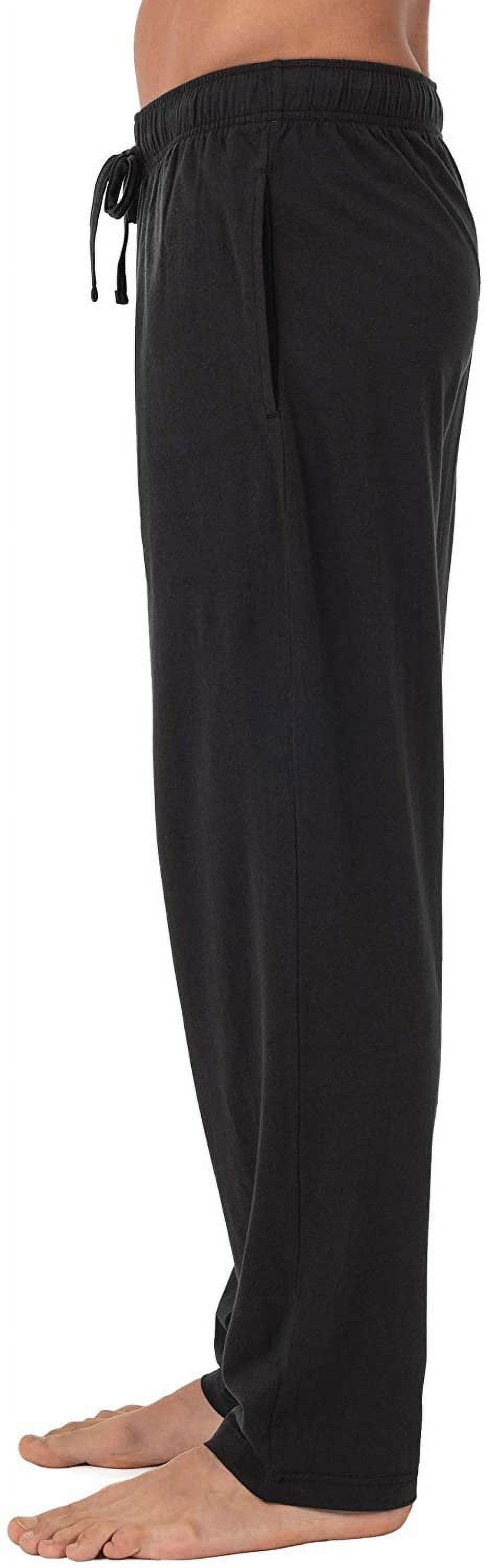 Fruit of the Loom Men's and Big Men's Jersey Knit Pajama Pants, Sizes S-6XL - image 3 of 7
