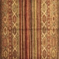 thumbnail image 1 of Ahgly Company Indoor Square Oriental Brown Traditional Area Rugs, 3' Square, 1 of 4