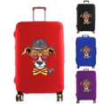 thumbnail image 2 of Thick Elastic Luggage Cover Suitcase Detective Print Anti-scratch Protector for 18-32 Inch Trolley Case Travel Dust Accessories red L, 2 of 6