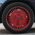 thumbnail image 4 of OUNONA Wheel Covers Rim Hub Caps Car Wheel Hub Cover Red 1Pcs, 4 of 8
