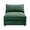 Green#97, variant on Green Velvet Armless Sofa with Storage - Modern 3-Seater with Hidden Drawers (33.86"L X 34.25"W X 33"H)