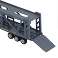 thumbnail image 3 of RC Container Truck 1/65 Realistic Interactive Alloy Semi Trailer Truck Toy for Kids Children, 3 of 4