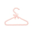 thumbnail image 2 of Small Pearl Hanger Mini Pearl, Elegant Clothes Hangers with Ribbon,Hangers Beaded Clothes Hangers Dress Pants Hanger Closet Coat Hangers for Kids Pet Dogs Baby Hangers Kids Hangers, 2 of 6