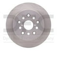thumbnail image 4 of Rear Dynamic Friction Company Disc Brake Rotor 600-75010 (1) For 2001-2006 Lexus LS430, 4 of 4