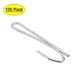 thumbnail image 1 of Ganchos de Cortina de Metal Uxcell de 2.48" en Tono Plateado Electrochapado 100 Paquete, 1 of 5