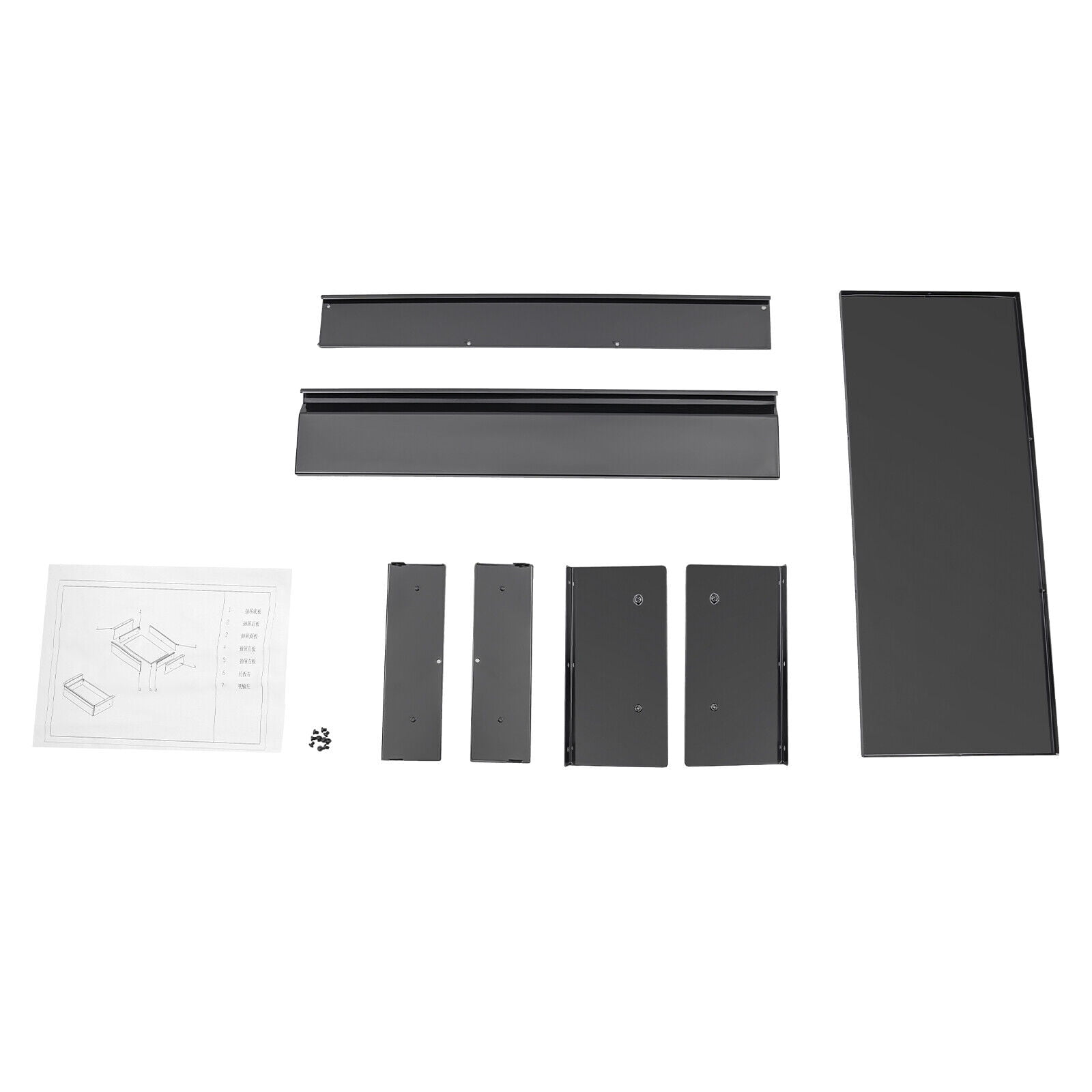 22 inch Sliding Pull-out Under Table Drawer for Office Desk Shallow Storage Organizer