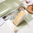 thumbnail image 4 of 50 cajas de plástico transparentes triangulares para sándwiches, 4 of 8