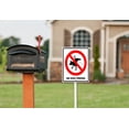 thumbnail image 4 of No Dog Peeing Sign With Metal Stake, 8" x 23.6" Aluminum Yard Sign for Street, Garden Lawn Neighborhoods, 4 of 5
