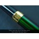 thumbnail image 4 of Pluma estilográfica Dryden Designs, punta fina, color verde esmeralda, 24 cartuchos, 4 of 8