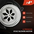 thumbnail image 3 of A-Premium HVAC Heater Blower Motor with Fan Cage Replacement for BMW X5 2007-2013 X6 2008-2014, 3 of 9