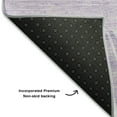 thumbnail image 3 of Addison Rugs Mayfield Washable Transitional Abstract Lavender Rectangle Rug, 8' x 10', 3 of 6