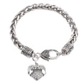 thumbnail image 3 of trenzada de aleación familiar Believe Best Friend Faith Grandma Mom Nurse Sister Mamá Zulema Pulsera en forma de corazón, 3 of 4