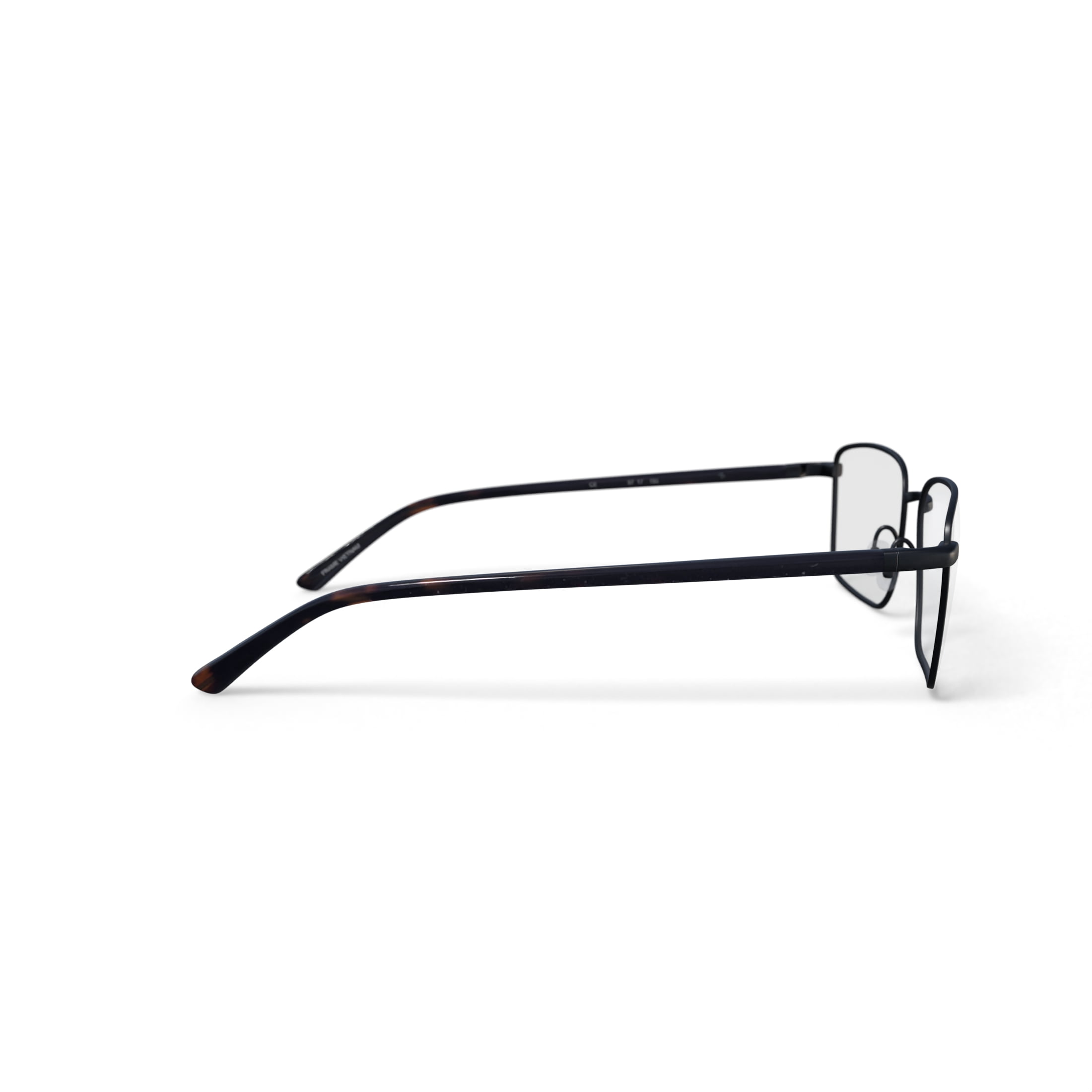 Walmart Men's Albert Rectangular Prescription Eyeglasses with Case, Gunmetal