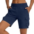 thumbnail image 4 of Neewe Shorts de Randonnée pour Femmes Séchage Rapide Légers Résistants à l'Eau Shorts Athlétiques avec Poches Extérieur Golf Actif, 4 of 7